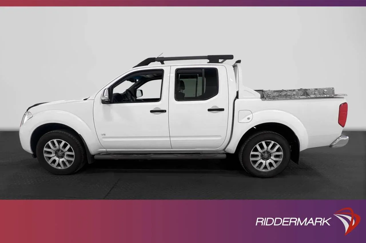 Nissan Navara 3.0 4x4 231hk Dragkrok Skinn Taklucka Nyservad Image 1